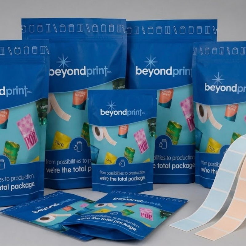 Beyond Print Packaging Samples